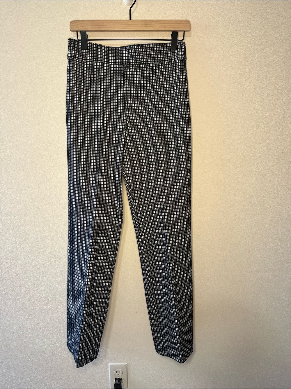 SPANX Ponte Slim Straight Jacquard Pants mini collier 21821R size medium NWOT - Picture 10 of 11